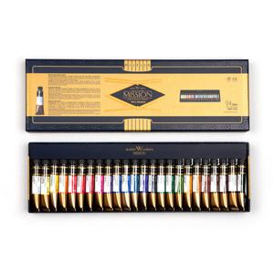 [미젤로]미션골드 수채화물감세트 7mlx24색   MWC-7024