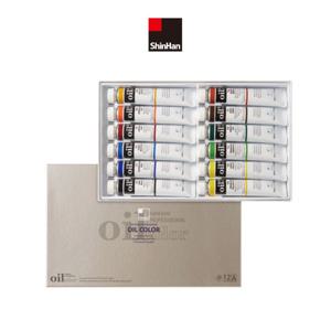 [신한]전문가 유화물감세트 50mlx12색A