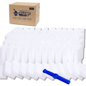 정품 매직스펀지-중형70P+집게/매직블럭