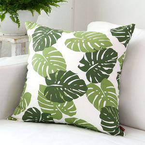 데코토닉 몬스테라 쿠션(50x50cm 커버만)