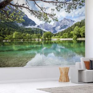 방염암막 실사 롤스크린 블라인드 가로125 세로185cm