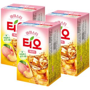 티오 복숭아 아이스티 18T x 3개