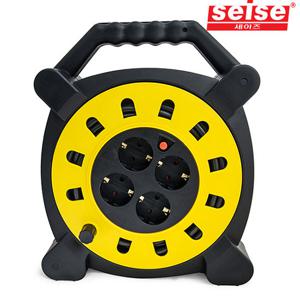 세이즈 4구 전기릴선 케이스형 X3_30M 코드릴 캠핑용품 열감지