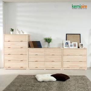 케미에르 편백나무 서랍장세트 KMD-205