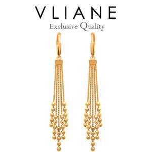 [브리앙] 18K 멀티컷 미러볼 귀걸이 (금귀걸이,귀고리,이어링)