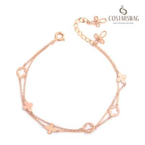 [코스타스웨그]14K골드 베로니카 두줄팔찌