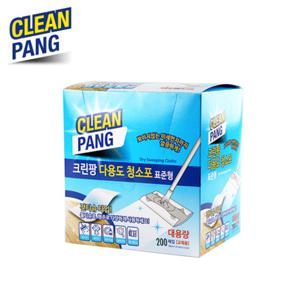 [크린팡] 일반형 대용량 다용도 청소포(200매)