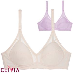 크리비아 시원한 슬럽인견 노와이어 브라 A컵 cbr1756