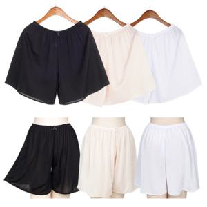 훌라 인견 4부 속바지/속치마바지/여성 쿨속바지/A라인 교복바지