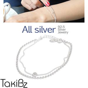 [타키비즈] 순은 라붐 더블체인팔찌
