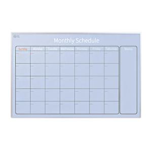 [강경숙칠판]월스케쥴러 실버프레임 80x120