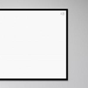 [강경숙칠판]프리미엄 자석 화이트보드 블랙프레임 100x180