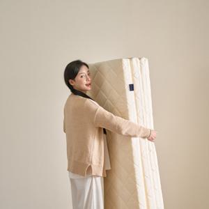 세인트블랑 3단 접이식매트리스 150T(싱글/황토HR폼)