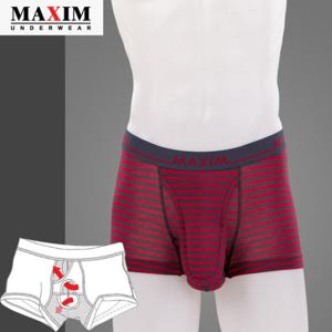 [맥심]리오셀스판 레드스트라이프 코끼리팬티