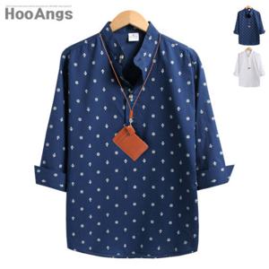 [후앙스] 7부 돛차이나 헨리넥셔츠 SMST3037