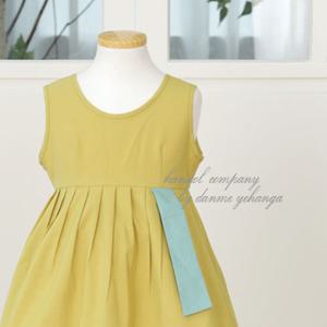 [한설한복]16.J 올리브 그린 아동 유아 생활한복