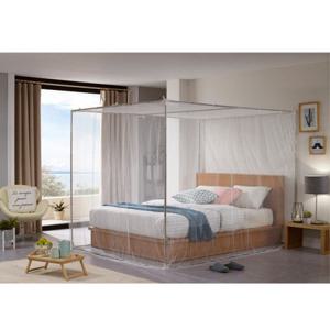 써머쿨 사각 캐노피 모기장(패밀리) + 스텐봉세트