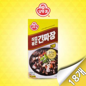 [오뚜기]직접 볶은 간짜장 고형 105G x 18개