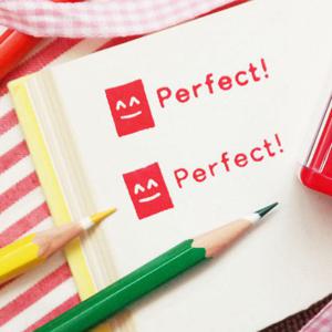 칭찬도장 직사각 퍼펙트