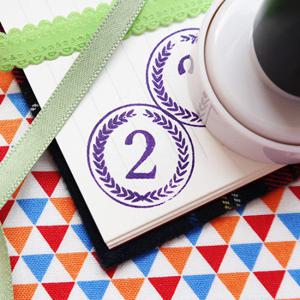 만년스탬프 달리기도장 2등