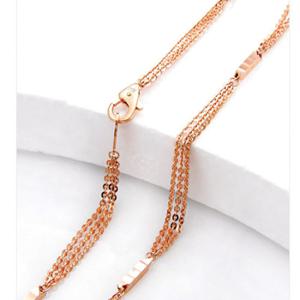 아이비골드 18K GOLD  [목걸이]샤베르목걸이3줄