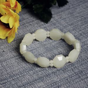 JADE U 제이드유 춘천옥 8각 옥팔찌 J-307