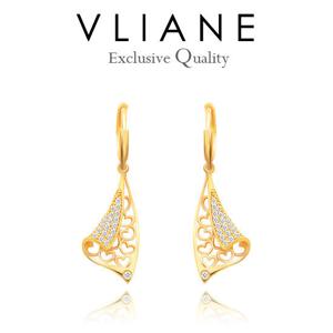 [브리앙] 18K 골드 스카프 귀걸이 (금귀걸이,목도리,머플러)