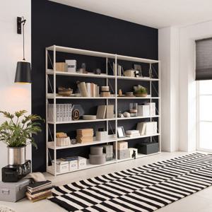 리바트 프렌즈 스틸 2400 5단 책장