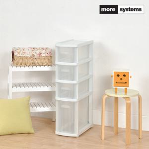 모아시스템즈 로망스 4단 서랍장/주방수납장 틈새수납장