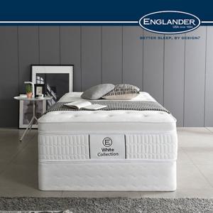 [잉글랜더]화이트컬렉션 양모 케미컬폼 65T 필로우탑 9존 독립SS