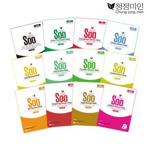 청정미인 에센스 마스크팩 30매 12종 택