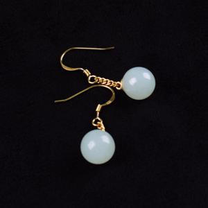 JADE U 제이드유 춘천옥 C형 옥귀걸이 J-904