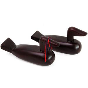 [박씨상방] 명품 옻칠 통원목 기러기세트(소)(장태복 문화재 기