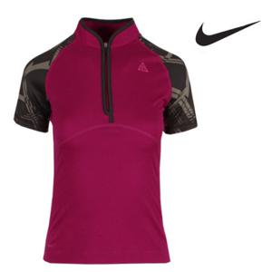 나이키 여성 ECHELON 하프짚업 반팔티셔츠-299000-647