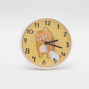 집들이선물 고양이 욕실시계 방수 벽시계