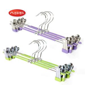 고급멀티코팅 베이직 바지걸이 5개