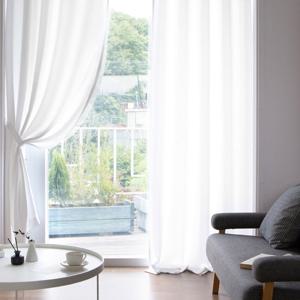 까르데코 심플 화이트 암막커튼1장