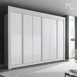 [모로] 에이런 밀키화이트 9자 장롱세트 옷장 장농 이불장