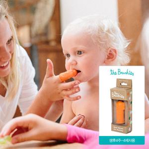 [브러쉬즈]실리콘칫솔 유아칫솔(원숭이모모)_백일 돌 선물추천