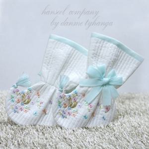 [한설한복] Y.368 파스텔하늘 유아,아기 타래버선