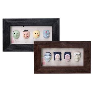 [박씨상방] 하회탈 가로 4형 엔틱액자