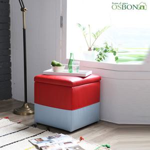 [오스본가구] 데이지 1인용소파 /스툴 (수납형)