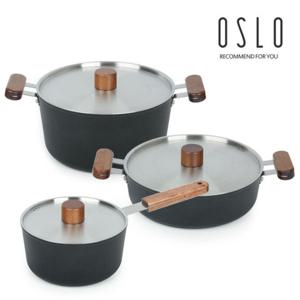 오슬로 IH 인덕션 냄비 3종B (18편+24양+24전)