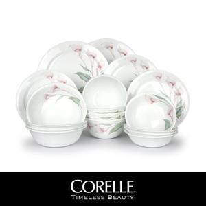 [코렐] 백합 4인 홈세트 17p