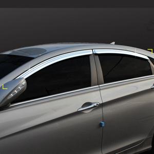 경동 YF소나타 (2009.9~14.12) 크롬 썬바이져/썬바이저 K-712