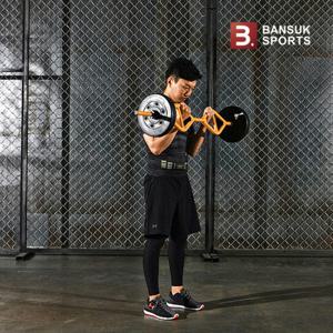 [반석스포츠] 비스펙 그립바 (블랙) 역기봉 컬바 덤벨봉 바벨봉