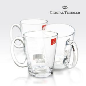 코니컬머그 3P/컵/물컵/머그컵/유리컵/머그잔/유리잔