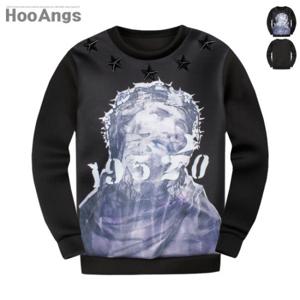 [후앙스] 네오프렌 메탈큰별 맨투맨티 CGRT3058