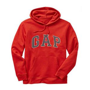GAP 갭 기모 후드티셔츠 오렌지(그레이) 남녀공용