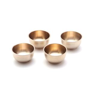 (kgt-37)거창유기 약주잔 4p 세트//방짜유기/놋그릇